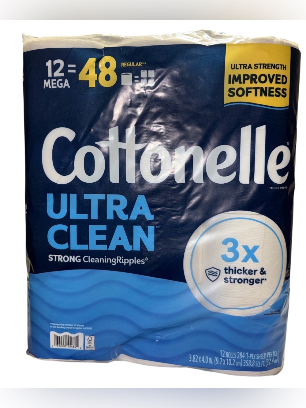 Ultra Clean Toilet Paper - (12 Mega Rolls)